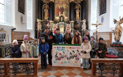 Erstkommunionkinder – Amlach
