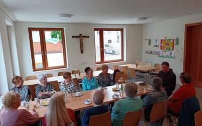 Erster Begegnungstag im Pfarrsaal Leisach