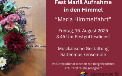 Hochfest Mariä Himmelfahrt