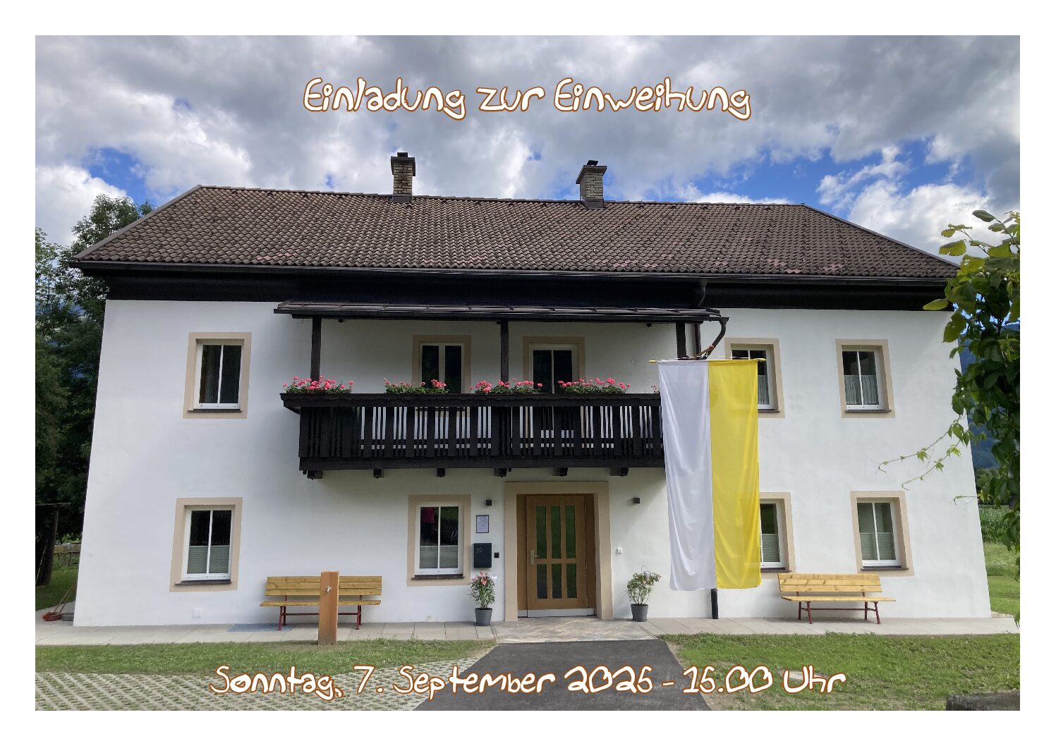 Einweihung Widum