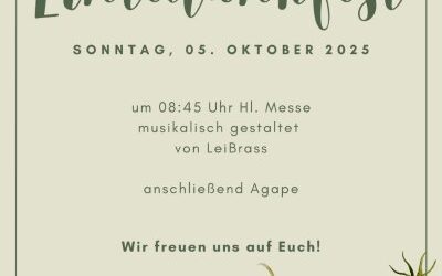 Erntedankfest in Leisach