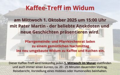 Kaffee-Treff im Widum