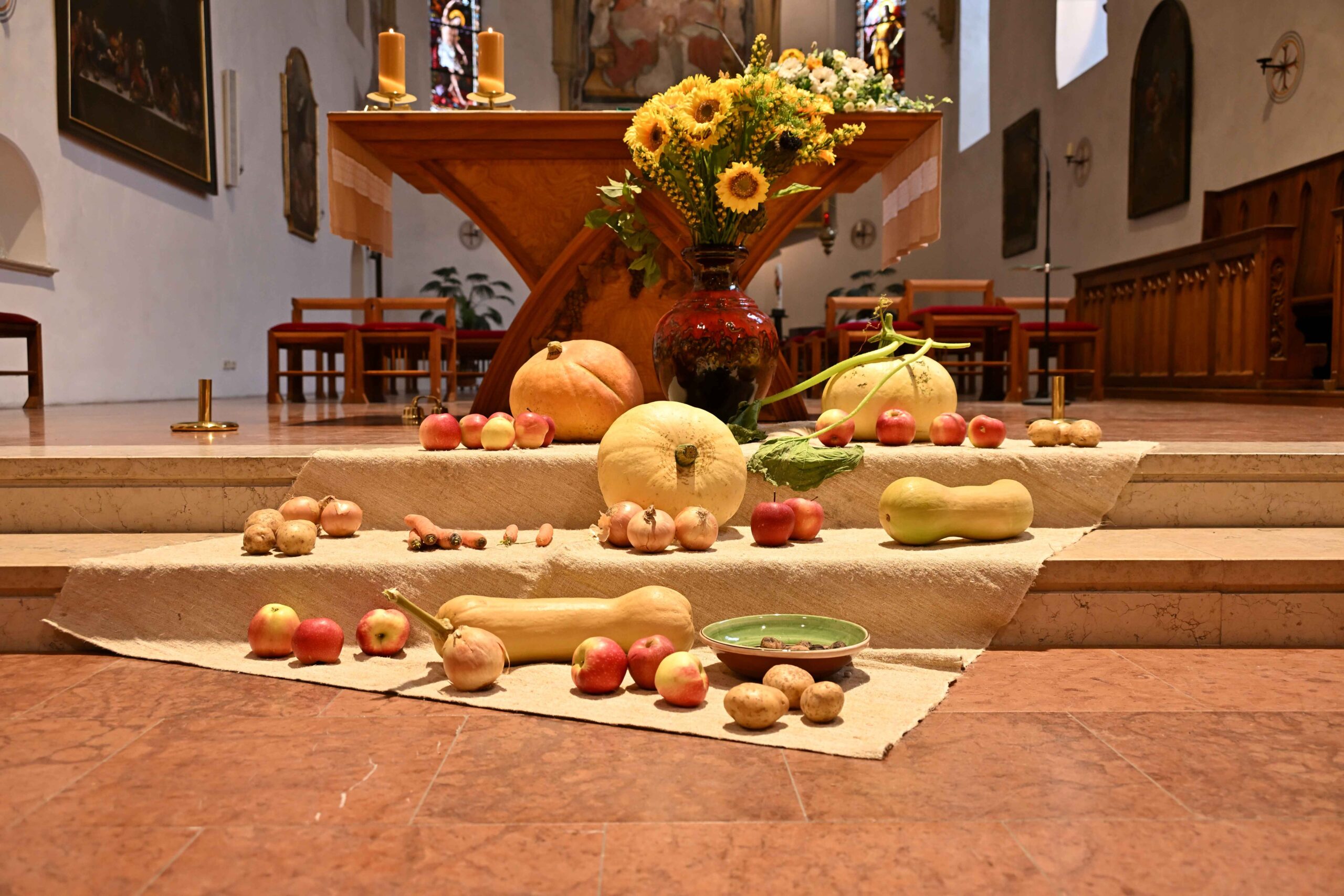 Erntedankfeier in der Klosterkirche St. Marien
