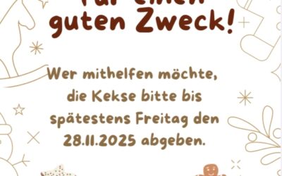 Kekse backen für den guten Zweck