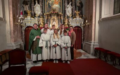 Ministranten-Verabschiedung