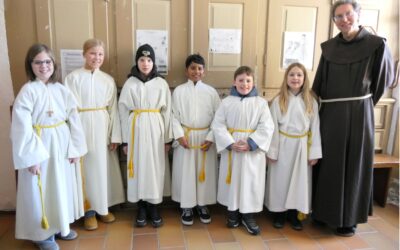 Ministranten-Aufnahme St. Marien