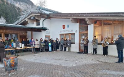 Andacht am Sportplatz