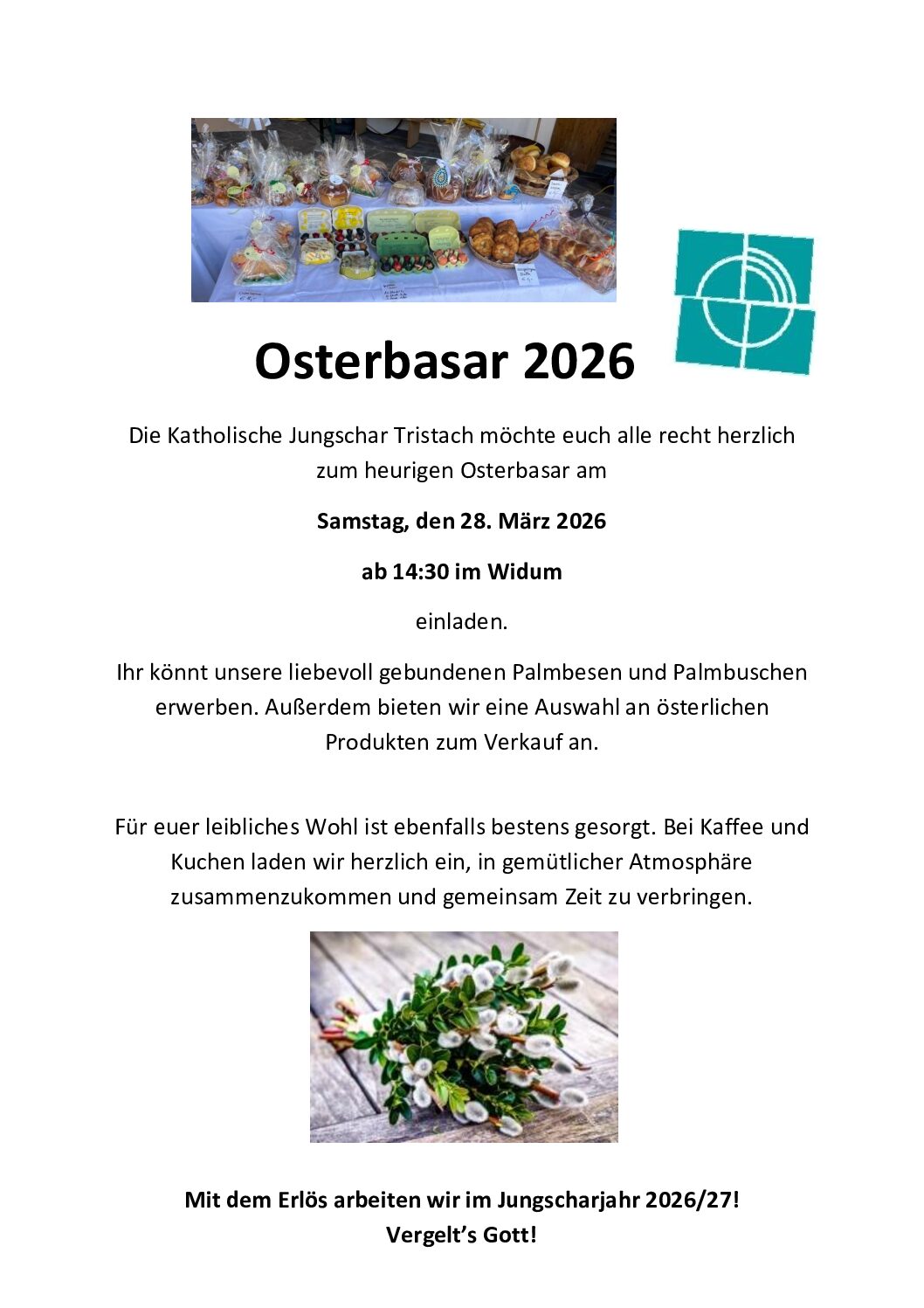 Einladung zum Osterbasar